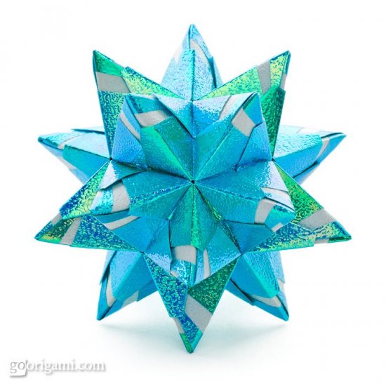 Chandelle kusudama